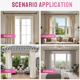 Curtain Rods for Window 18 to 45 Inches Vintage Bronze Curtain Rod with Bird Finials Adjustable Drapery Rod Heavy Duty Curtains Rods for Living Room Kitchen Window