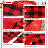 Tree Skirt 36 Inch Black Red Buffalo Plaid Christmas Decor Christmas Tree Skirts Buffalo Check Tree Skirting or Xmas Holiday Tree