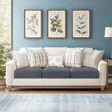 CHUN YI 3Piece Stretch Couch Cushion Covers, Sofa Seat Slipcovers for Pets, Suitable for Armchair Loveseat Sofa with Spandex Jacquard Washable Fabric(3Piece,Grey)