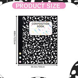 3.3 x 4 ft Large Classroom Rug Composition Notebook Educational Area Rug Back to School Soft Fluffy Pastel Play Carpet Washable Non-Slip Learning Floor Mat for Reading Calming Corner Nursery Playroom