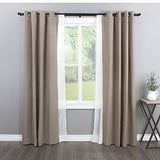 Decopolitan Urn Telescoping Double Drapery Rod Set, 36-72", Antique Bronze