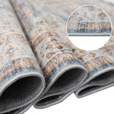 Washable Hallway Runner Rug 3x12: Non Slip Runner Rugs with Rubber Backing