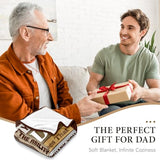BAOERN Fathers Day Blanket Gifts for Dads - Gifts for Dads from Daughter Son - Dad Birthday Gift - Christmas Valentines Day Present for Dad - Best Father Ever Gift - to My Dad‘s Blanket 50" x 60"