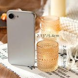 WDHODEC Gold Candle Holders 12 PCS, Glass Votive Tealight Candle Holders for Fall Thanksgiving Christmas Table Centerpiece Wedding Decorations