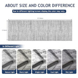 Runners for Hallways 2x8 Kitchen Runner Rugs，Modern Abstract Rug Runners for Entryway，Stain Resistant Washable Runner Rug Non-Slip 8ft Carpet Rug for Bedroom Living Laundry Room（Grey,2'x8'）