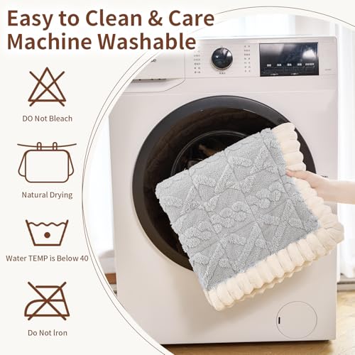 Fuzzy Couch Covers for Dogs, Non Slip Thick Dog Couch Cover Protector, Plush Pet Couch Covers for Sofa Washable, Soft Sofa Cushion Slipcovers Pet Friendly(1PC, Light Grey, 27.6”x70.9”)
