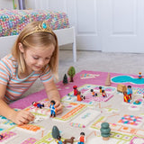 Playhouse Pink by IVI 3D Play Rugs, 31.5x44.5 Inches