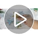 FOIMAS Mini Christmas Tree Topper Star,6pcs Glitter Christmas Tree Topper for Small Christmas Tree Craft Home Decoration,Silver