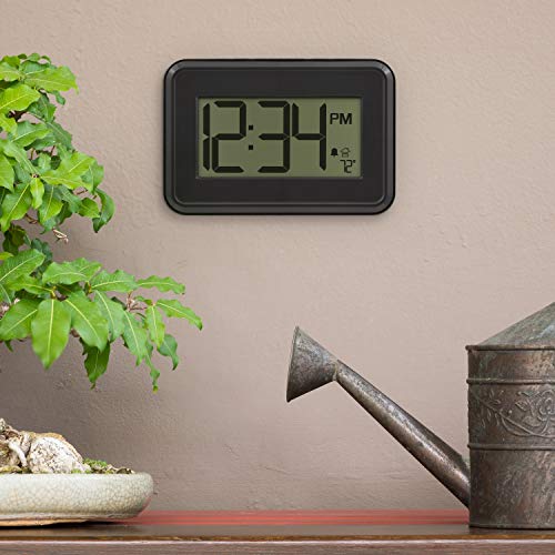 MainStays Basic Wall/Table Digital Clock with Countdown Timer, W80000