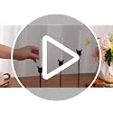 Candlestick Holders, 6PCS Metal Taper Candle Holder, Black Candle Holders for Candlesticks, Candle Holder for Wedding Fireplace Mantel Housewarming Gift
