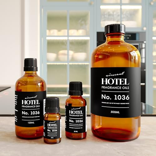 AirScent Hotel Diffuser Oil No. 1036 Inspired by The Las Vegas Venetian-Inspired Hotel Scent - 10 mL Glass Bottle - Premium Fragrance Oil for Ultrasonic and Waterless Diffusers and Crafting