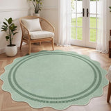 Area Rugs 5ft Living Room Washable Rug