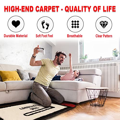 Anime Gaming Rug Anime Carpet Game Kids Rugs for Bedroom Aesthetic Soft Carpet Decorative Rug for Indoor Outdoor 59 * 24in (3)