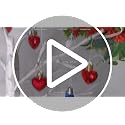 HipTree Mini Patriotic 4th of July Tree Ornaments Decorations,20ct 1.18 Inch Red White Blue Heart Shaped Baubles for Memorial Day, Independence Day,Veterans Day, Flag Day,American Party Decorations