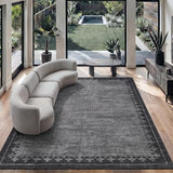 GarveeHome 10x13 Large Area Rug for Living Room Washable Low Pile Carpet