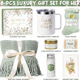 Self Care Gifts for Women Get Well Soon Gifts, Birthday Gifts for Women Care Package, Sympathy Gift Baskets Spa Gifts Set, Christmas Thinking of You Inspirational Gifts for Mom Her Friend Sister Wife