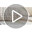 Aegero Pack of 2 Corduroy Decorative Throw Pillow Covers 18x18 Inch Soft Striped Pillow Covers Modern Farmhouse Home Decor for Sofa Living Room Couch Bed(Cream White)