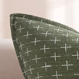 ZWJD Pillow Covers 18x18 Set of 2 Soft Polyester Textured Pillow Covers with Stylish Flange Edge Cozy Farmhouse Throw Pillows for Couch Bed Sofa Living Room