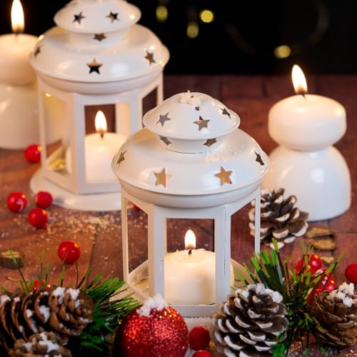 80 Pack White Floating Candles 3 inch Unscented Floating Candles for Centerpieces 8 Hours Long Burn Time-3” Floating Emergency Candle Bulk for Wedding Cylinder Vases