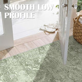 2'6"x14 Washable Long Runner Rug: Vintage Non Slip Hallway Rug SageGreen