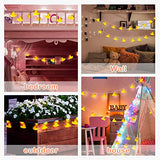 AceList 20 LED Children's Room LED String Lights for Holiday Wall Window Tree Decorative Party Yard Garden Kids Bedroom Living Dorm Uses Squeeze Sound Squeaky - Duck
