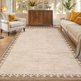 GarveeHome 10x13 Large Area Rug for Living Room Washable Low Pile Carpet