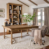 jinchan 8x10 Moroccan Geometric Washable Living Room Area Rug, Taupe