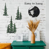 Pine Tree Decor Tree Wall Decor Outdoor Metal Wall Art Decor Hanging Farmhouse Country Forest Cabin Decor