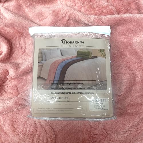 Throw Blankets with Butterfly,Soft Warm Blankets for Lover Mom Father Friends Gifts Pets,Lightweight Fuzzy Blanket for Couch Sofa Bed(Pink,50"x60")