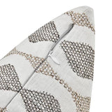BLVD Eight Boyega Decorative Throw Pillow with Insert (Cover + Insert Included) – 18"x 18" Down Alternative – USA Woven -Sofa & Bed Pillow for Living Room & Bedroom - CAL117 Compliant, Single Pack