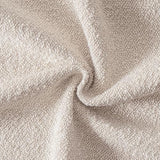 MIULEE Textured Boucle Throw Pillow Cover Beige Accent Solid Lumbar Pillow Case Decorative Soft Pack of 1 Couch Cushion Chair Sofa Bedroom Livingroom Home Decor,36x14 Inch