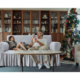 NICEEC Grey Loveseat Covers and Couch Cover Bundle