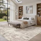 6x9 Area Rug for Living Room Washable Abstract Indoor Carpet