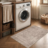 HelloTree 2x3 Vintage Machine Washable Entryway Rug, Non-Slip Door Mat