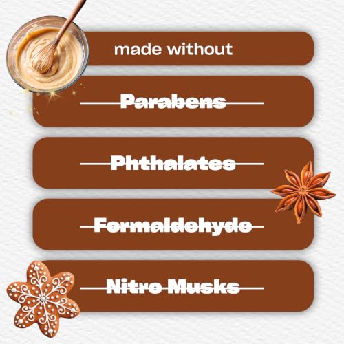 Glade Jar Candle, Cozy Gingerbread, 4.08oz., 3 Count
