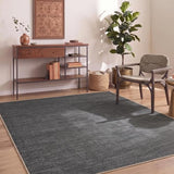 GarveeHome Washable Bedroom 4x6 Rug Modern Solid Easy Jute Area Rugs