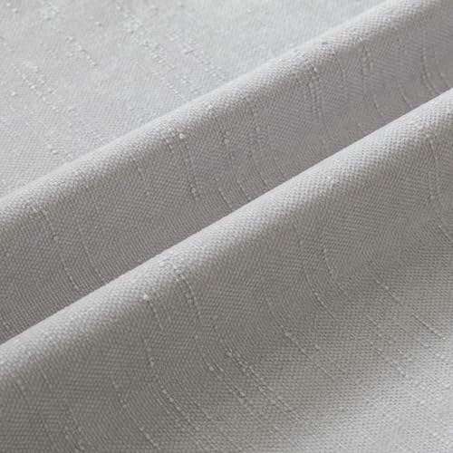 Pack of 2 Faux Linen Chenille Throw Pillow Covers Decorative Pillow Covers Velvet Accent Cushion Cover Pillow Case for Couch Sofa Living Room Bedroom Farmhouse Decor 20x20 Inch LightGrey