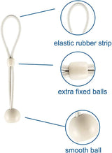 Universal Bungee Kit Parts for Sun Shades Blackout Roller up Blinds (Bungee Kit 2 Set, Sand)