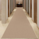 20ft Natural Jute Hallway Runner Rug Non Skid Washable, Rubber Backed Long Khaki Indoor Entryway Runner, Absorbent Kitchen Carpet Sink Rug