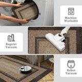RUGSREAL 3x8 Hallway Runner Rug Washable Boho Kitchen Living Room Runners