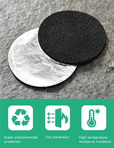 Incense Backflow Incense Burner Holder Heat-resistan Insulating mat Round Cotton pad Smoked Cigarette Ashtray mat 1Pc (19.7X19.7Inch)