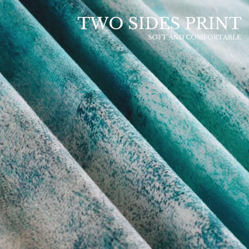 Throw Pillow Covers for Couch, 26x26 Inch, 2 Pack, Turquoise