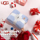 UGG Coco Luxury Throw Blanket for Sofa, 50" x 70", Lavender (Misty Wist)