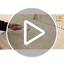 Smiry Couch Cover for Dogs, Non Slip Fuzzy Pet Sofa Covers Washable for 2-3 Cushion Couch, Soft Thick Furniture Protector for Cats Dogs, Against Fur, Dirt, Scratch Resistant (Beige, 27.6"x59")