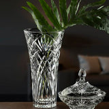 Lorren Home Trends Flower Vase Melodia, Made In Italy. 12" Tall, 6" Opening