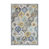 Lahome 2x3 Moroccan Kitchen Rug, Washable Area Rug for Entryway