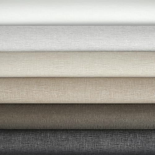 Kincmo Motorized Blinds with Remote,100% Blackout Motorized Roller Shades Work with Apple Homekit,Alexa,Google, Custom Electric Blinds with App,Voice Control (A Set Blackout Fabric Samples Multicolor)
