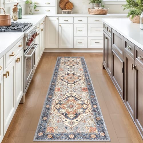 2x7 Washable Runner Rug, Non Slip Soft Area Rug for Hallway Kitchen