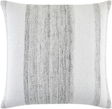 Livabliss x Galey Alix Katalina Modern Indoor/Outdoor Accent Pillow, Poly Insert, 20" L x 20" W, Grey/White
