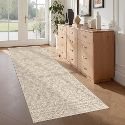 2x6 Runner Rug Non Slip,Washable Hallway Runner Rug,Brown